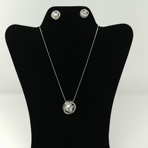 NWT Encased Ball Bling Necklace Set